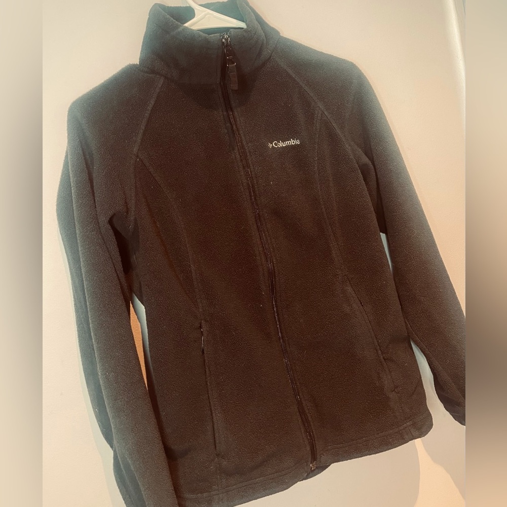 Black Columbia jacket, size small. Great for cold days!